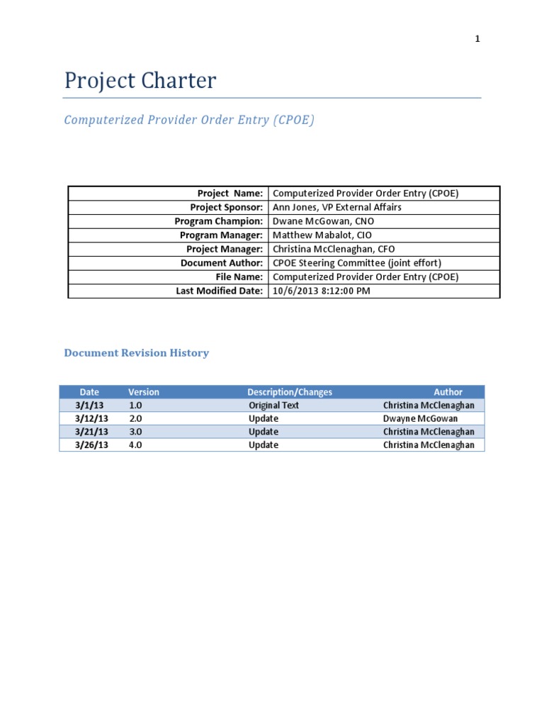 sample project charter for an event sample project charter for software development
